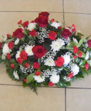 double ended red and white spray